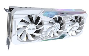 Видеокарта INNO3D GeForce RTX 4060 Ti 8GB GDDR6 ICHILL X3 WHITE (C406T3-08D6X-17113280)