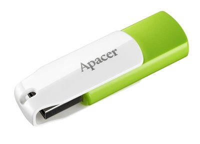 Накопичувач Apacer 32GB USB 2.0 Type-A AH335 Green/White