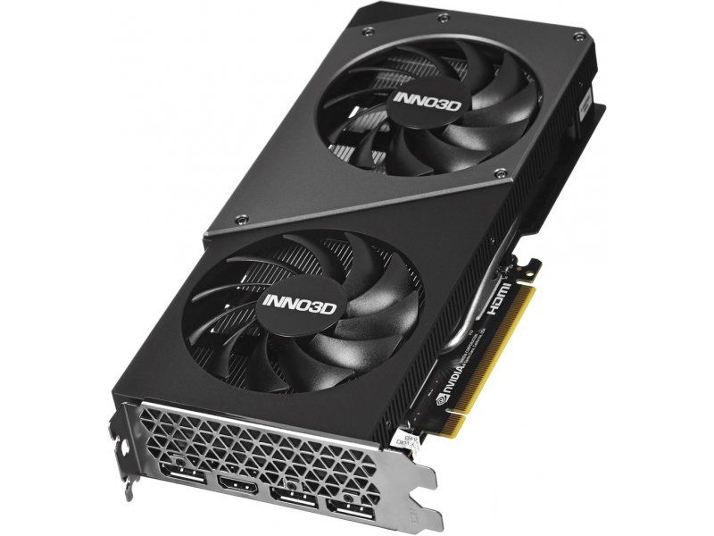 Відеокарта INNO3D GeForce RTX 4060 8GB GDDR6 TWIN X2 (N40602-08D6-173051N)