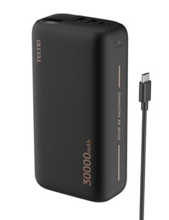 Универсальная литиевая батарея TECNO 30000mAh Black (TPB-P302)