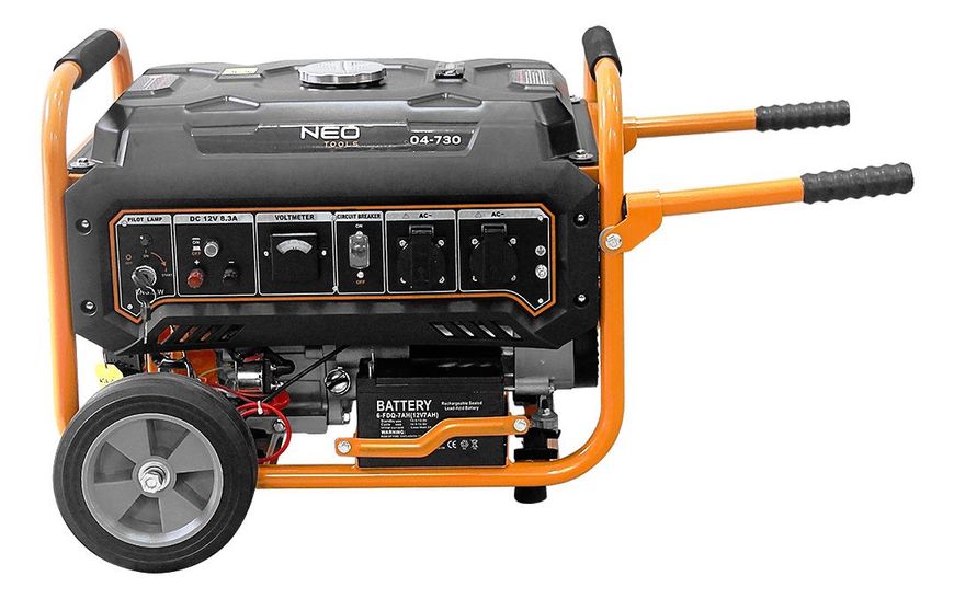 Генератор бензиновий Neo Tools 230В, 50Гц, 3кВт (04-730)