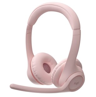 Наушники Logitech Zone 300 Bluetooth Rose (981-001412)