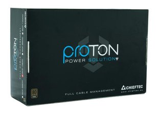 Блок живлення CHIEFTEC Proton (650W), >85%, 80+ Bronze, 140мм, 1xMB 24pin(20+4), 1xCPU 8pin(4+4), 3xMolex, 6xSATA, 4xPCIe 8pin(6+2), Fully Modular