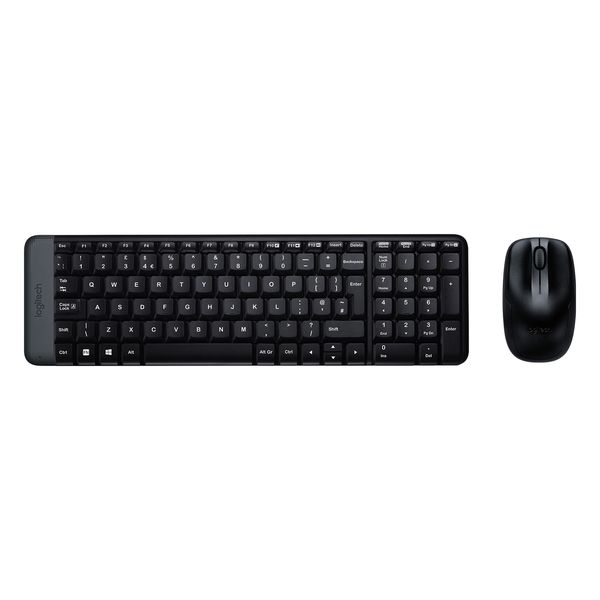 Комплект Logitech MK220 Wireless UA Black (920-003168)