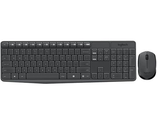 Комплект Logitech MK235 Wireless UA (920-007931)