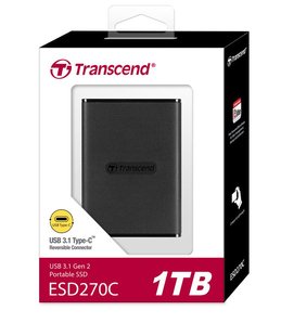 Портативний SSD Transcend 1TB USB 3.1 Gen 2 Type-C ESD270C