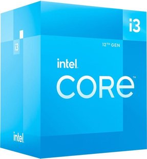 Центральний процесор Intel Core i3-12100 4C/8T 3.3GHz 12Mb LGA1700 60W Box