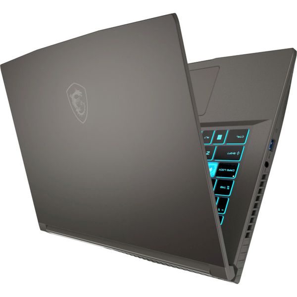 Ноутбук MSI Thin 15.6 FHD, Intel i5-12450H, 16GB, F512GB, NVD2050-4, DOS, чорний