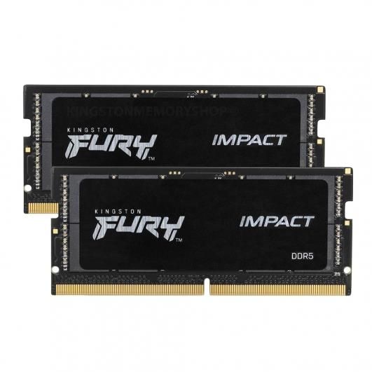 Пам&#39;ять ноутбука Kingston DDR5 64GB KIT (32GBx2) 4800 FURY Impact