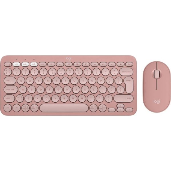 Комплект Logitech Pebble 2 Wireless UA Rose (920-012241)