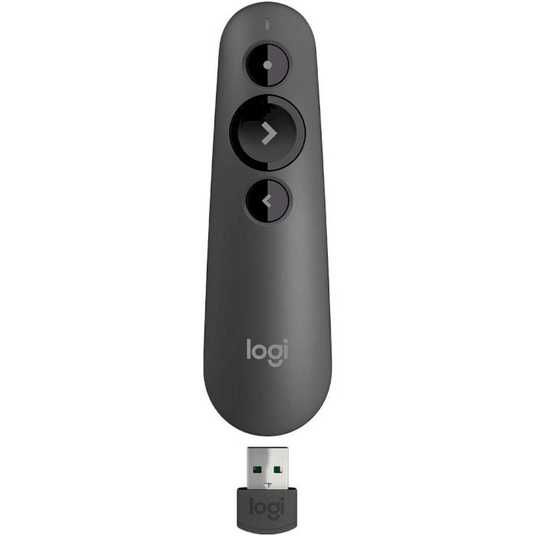 Презентер Logitech R500s Laser Pointer Presentation Remote Graphite (910-005843)