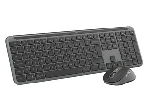 Комплект Logitech MK950 Bluetooth/Wireles UA Graphite (920-012490)