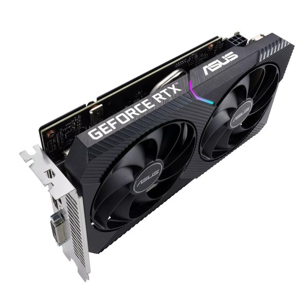 Відеокарта Asus GeForce RTX 3050 8GB GDDR6 DUAL OC V2 DUAL-RTX3050-O8G-V2 (90YV0GH6-M0NA00)