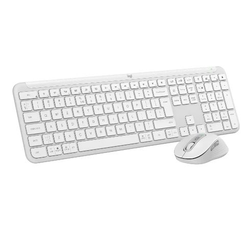 Комплект Logitech MK950 Bluetooth/Wireles UA Off-White (920-012491)