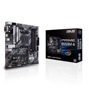 Материнcька плата ASUS PRIME B550M-A sAM4 B550 4xDDR4 M.2 HDMI DVI D-Sub mATX