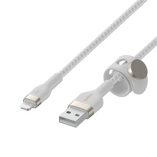 Кабель Belkin USB-A – Lightning 1м White (CAA010BT1MWH)