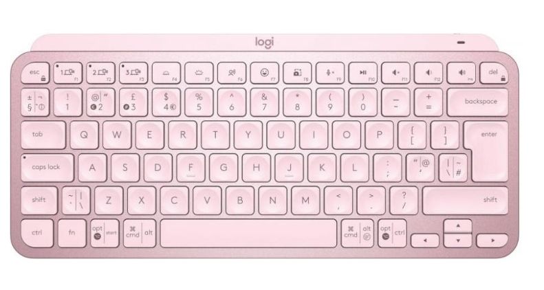 Клавиатура Logitech MX Keys Mini Wireless Illuminated UA Rose (920-010500)