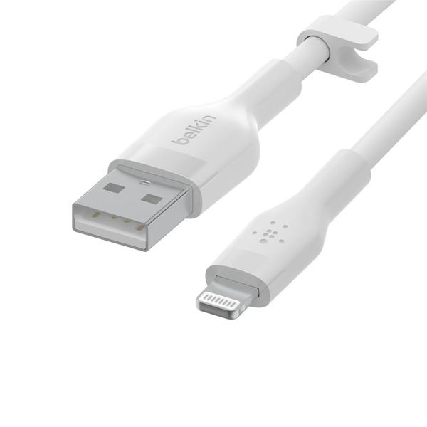 Кабель Belkin USB-A-Lightning 2м White (CAA008BT2MWH)