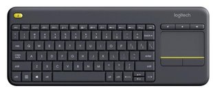 Клавиатура Logitech K400 Plus Touch Wireless UA Black (920-007145)