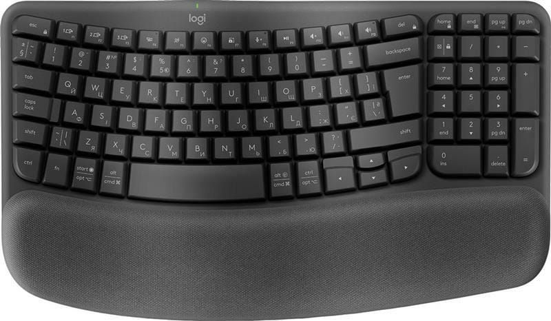 Клавиатура Logitech Wave Keys Bluetooth/Wireless Black (920-012304)