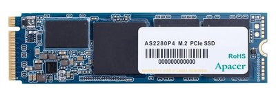 Накопичувач SSD Apacer M.2 256GB PCIe 3.0 P4 (AP256GAS2280P4-1)
