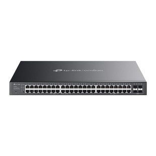 Коммутатор TP-Link SG2452LP Omada 52-портовый Gigabit Smart, 32 &times; PoE+ (230 Вт) + 16 &times; RJ45 + 4 &times; SFP (SG2452LP)