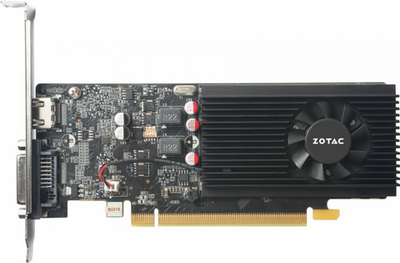 Видеокарта ZOTAC GeForce GT 1030 2GB GDDR5 Low Profile