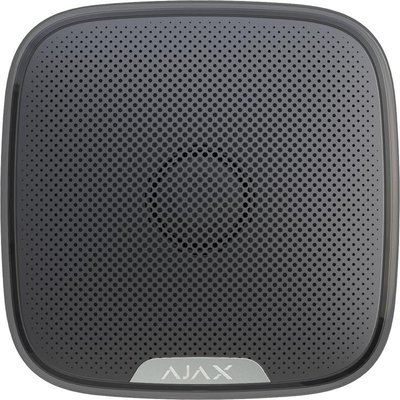 Бездротова зовнішня сирена Ajax StreetSiren Black (000001158) - Suricom