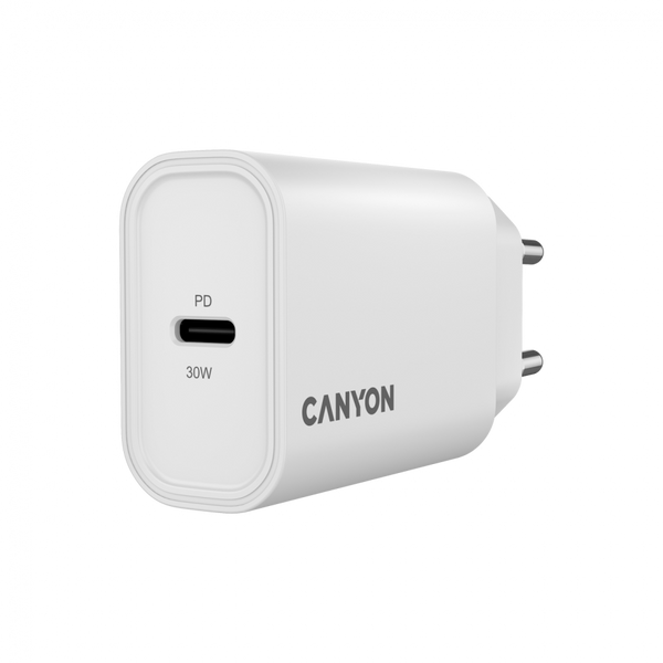 Зарядное устройство CANYON OnCharge 30CL Белый (CNE-CHA30CLW)