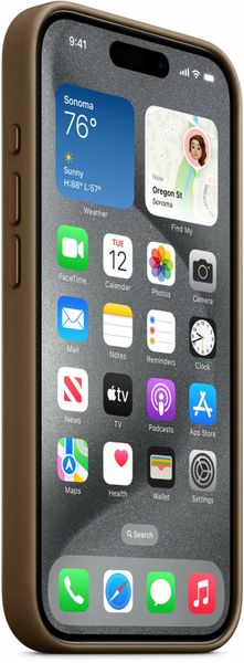 Панель Apple MagSafe FineWoven Case для Apple iPhone 15 Pro Taupe (MT4J3ZM/A)