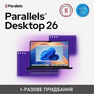 Програмне забезпечення Parallels Desktop 26 для Mac, електронна ліцензія ESD (ESDPD26EU)