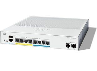 Керований комутатор Cisco Catalyst 1300 8-port 2.5G PoE+ 120 Вт, 2&times; SFP+ (C1300-8MGP-2X)