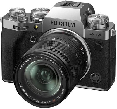 Фотоапарат Fujifilm X-T4 + XF 18-55mm F2.8-4 Kit Silver (16650883)