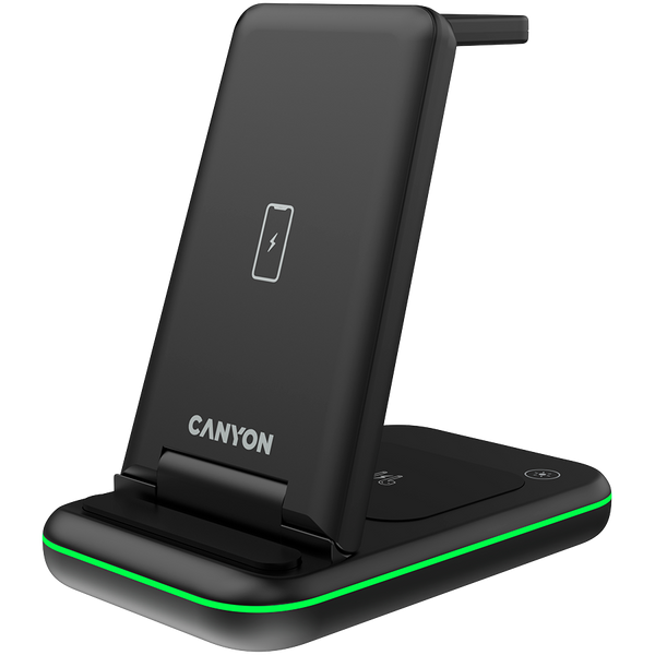 Беспроводное зарядное устройство CANYON WS-304 Черный (CNS-WCS304B)