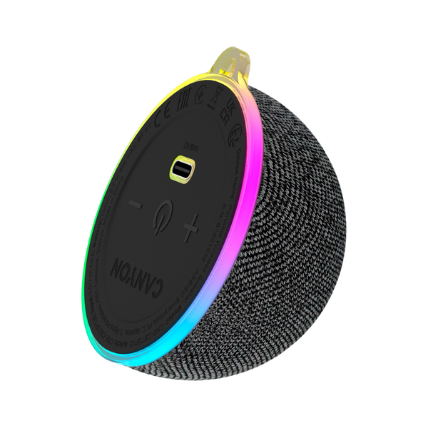 Портативна колонка CANYON OnMove 13 Чорний (CNE-CBTSP13B), Чорний
