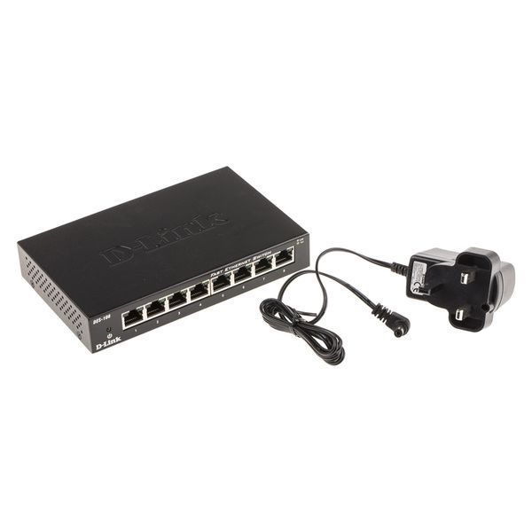 Коммутатор D-Link DES-108 8xFE (DES-108)