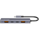 USB-хаб CANYON DS-18 Сірий (CNS-TDS18) CNS-TDS18 фото