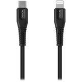Кабель CANYON MFI-4 Чорний (CNS-MFIC4B), Чорний