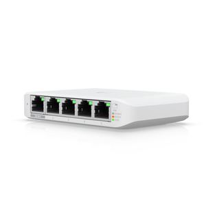 Коммутатор Ubiquiti UniFi Switch Flex Mini 5&times;1GbE питание USB-C или PoE (USW-FLEX-MINI-EU)