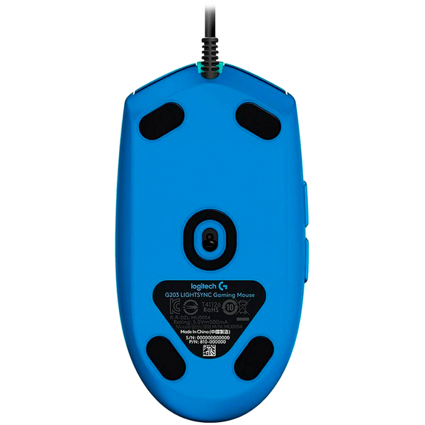 Мышка Logitech G102 Lightsync Corded Gaming Mouse Blue (L910-005801)