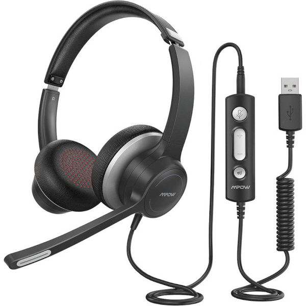 Гарнітура Jabra MPOW HC6 Wired Computer headset (MPBH328AB)