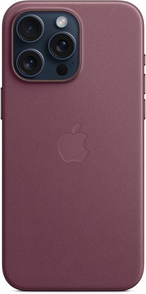 Панель Apple MagSafe FineWoven Case для Apple iPhone 15 Pro Max Mulberry (MT4X3ZM/A) - Suricom