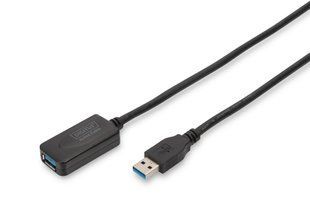 Дата кабель Digitus USB 3.0 AM/AF 5.0m Active Cable Digitus (DA-73104)