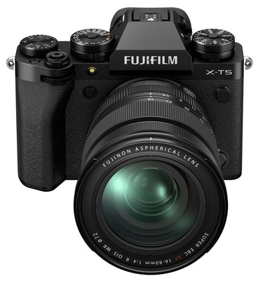 Фотоаппарат Fujifilm X-T5 + XF 16-80 F4 Kit Black (16782571)
