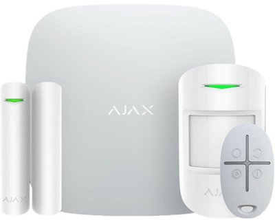 Комплект сигналізації Ajax StarterKit 2 білий - Suricom