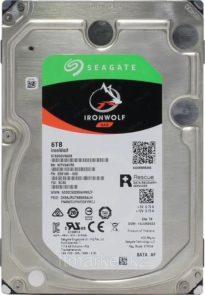 Жорсткий диск Seagate IronWolf 6 ТБ NAS (ST6000VN006)