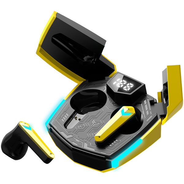 Ігрові TWS-навушники CANYON GTWS-2 DoubleBee Жовтий (CND-GTWS2Y), Жовтий