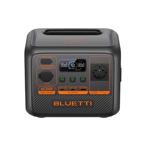 Зарядна станція Bluetti AC50P / 700 Вт / 504 Вт&middot;год / LiFePO4