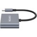 USB-хаб CANYON DS-3 Темно-сірий (CNS-TDS3) CNS-TDS3 фото