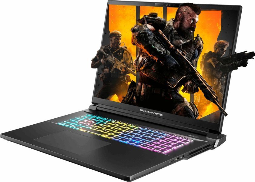 Ноутбук Dream Machines RX5090-18 18&Prime; QHD Intel Core Ultra 9 275HX 32 ГБ 2 ТБ RTX 5090 24 ГБ без ОС чорний (RX5090-18UA22)